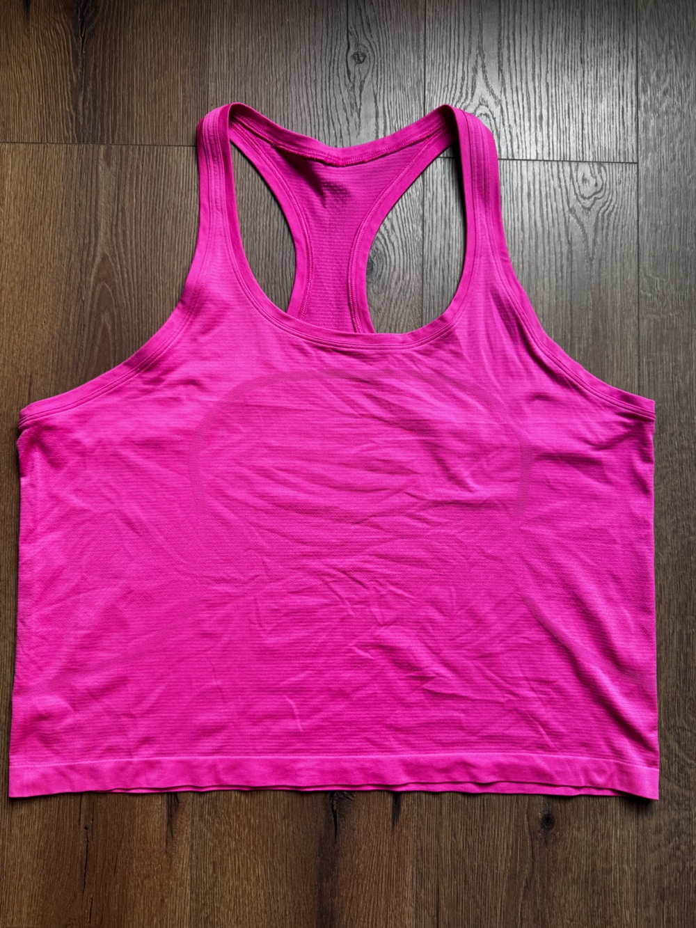 Lululemon Women’s Pink Cropped Racerback Tank